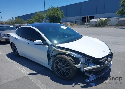 2023 Tesla Model 3 Rear-Wheel Drive from USA, damaged, VIN 5YJ3E1EA4PF454754